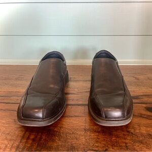 Classic Brown Leather Men's Loafers